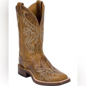 Justin’s Llano Bent Rail Leather Western Boots